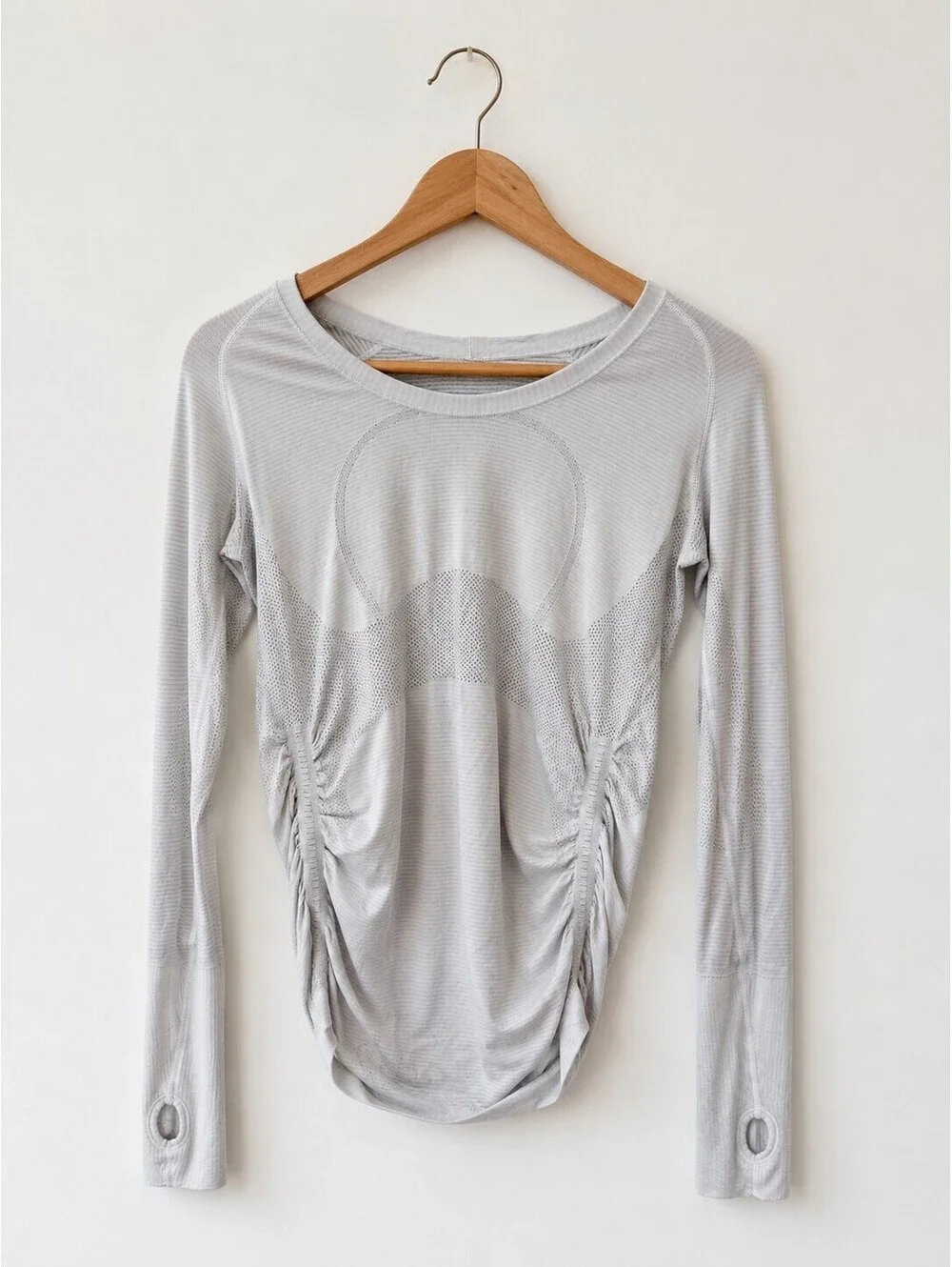 Lululemon Swiftly Tech Long-Sleeve Shirt 2.0 Waist Length Size 14